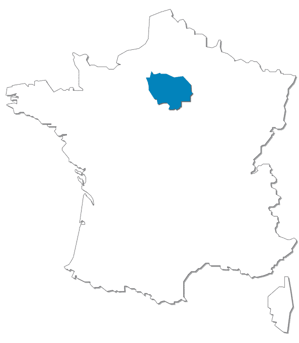 CARTE FRANCE ILE DE FRANCE